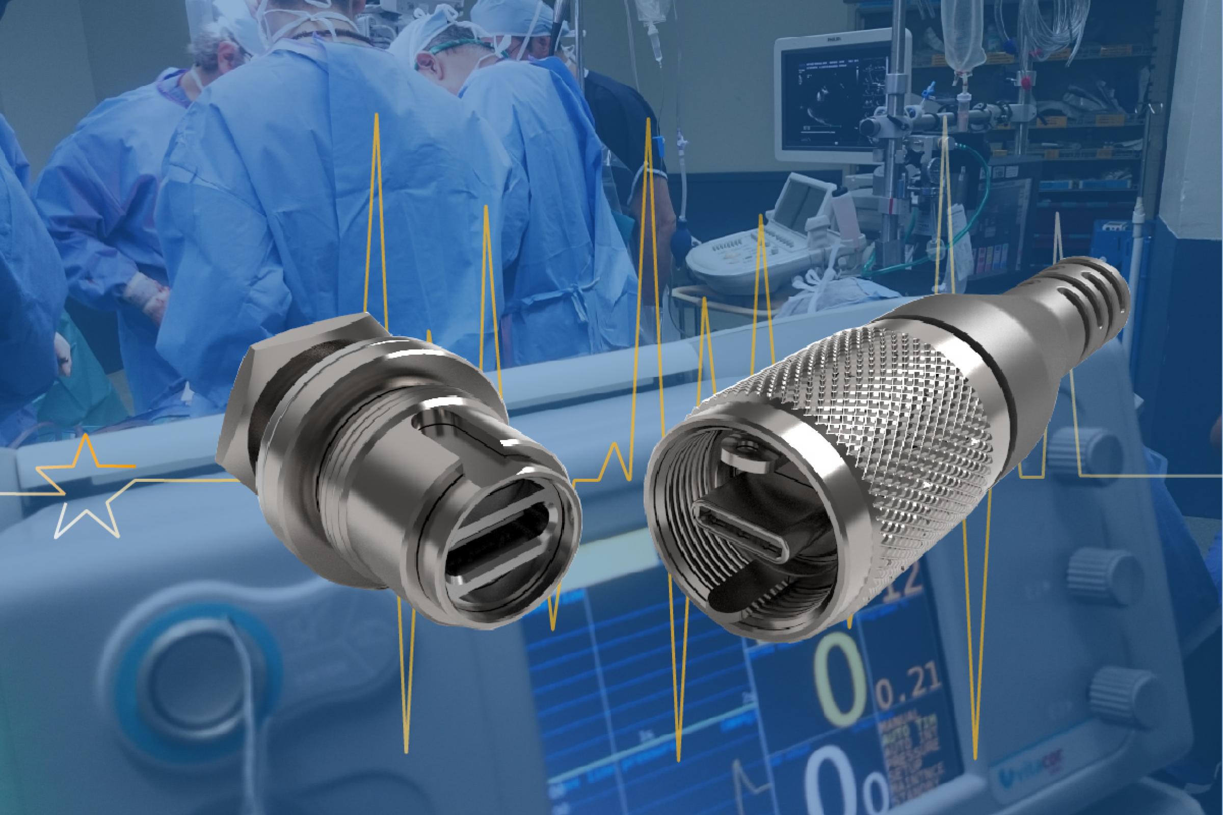 ISO 13485 Medical Connectors Quality Management System with Waterproof Connectors