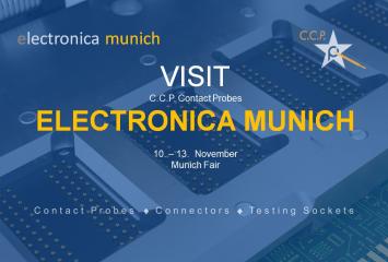 Meet us at electronica Munich! 10th-13th Nov