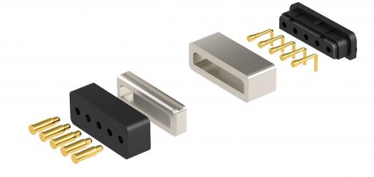 Magnetic Connector Pogo Pins Diagram